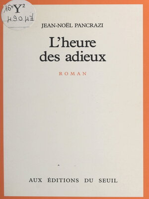 cover image of L'heure des adieux